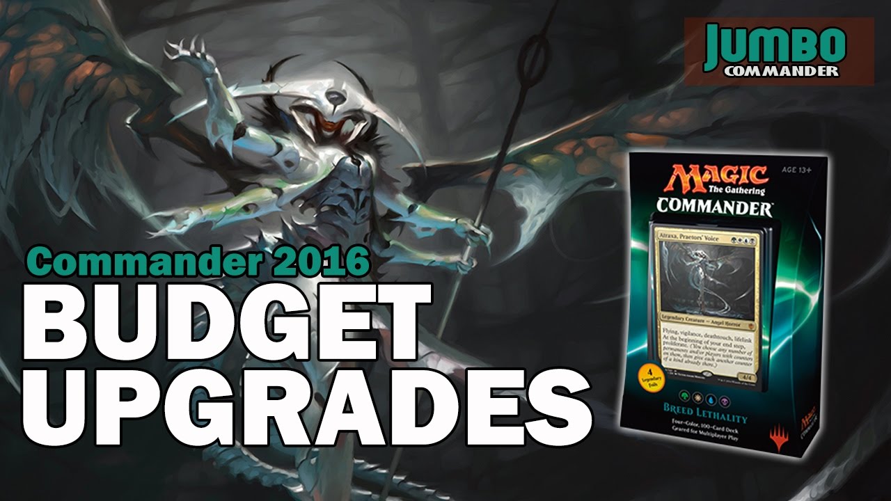 Atraxa Commander 2016 Budget Upgrades