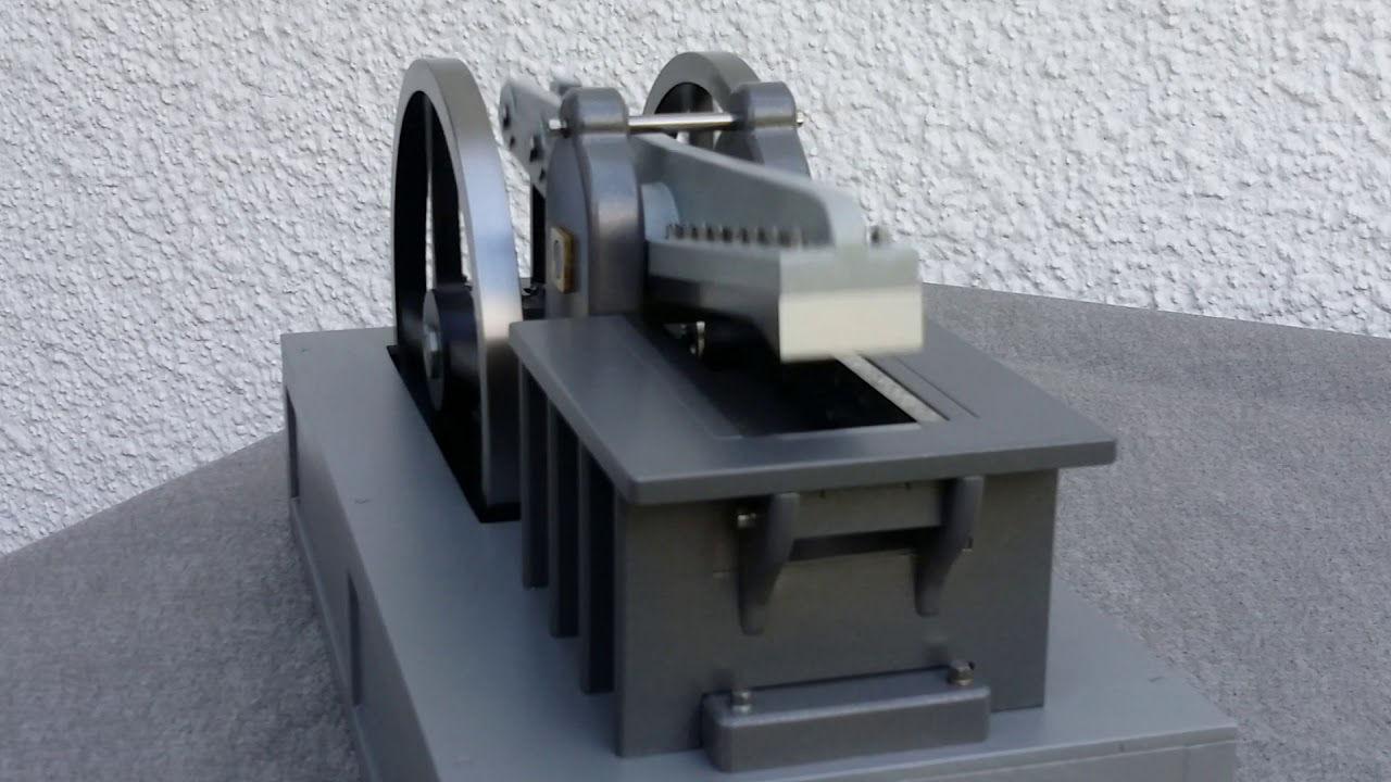 Modell Dampf: Blechschere mit Dampfantrieb nach Alfred Trappen 185?