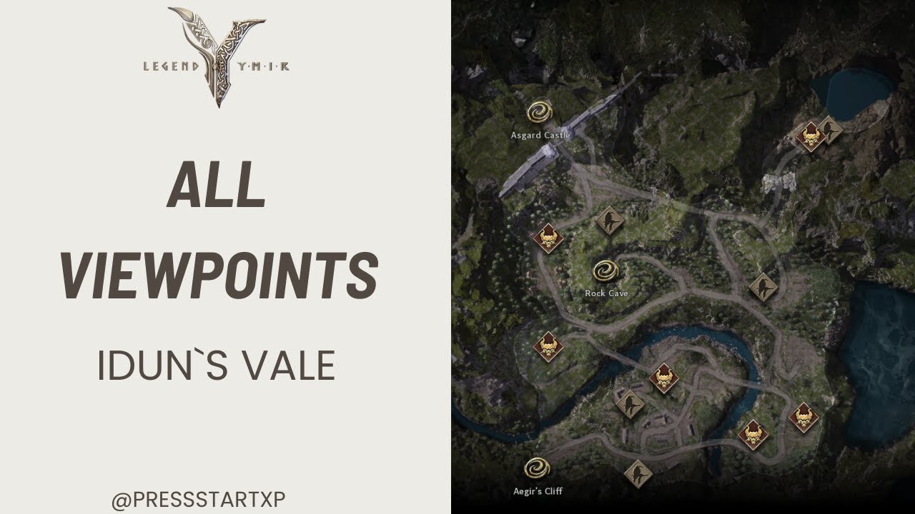 Viewpoints in Idun`s Vale – Legend of YMIR Guide!