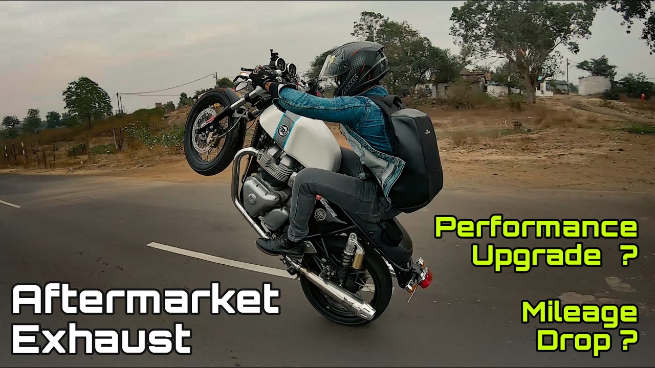 Continental GT 650 Moto torque 1000km Exhaust Review | Loud and Performance booster
