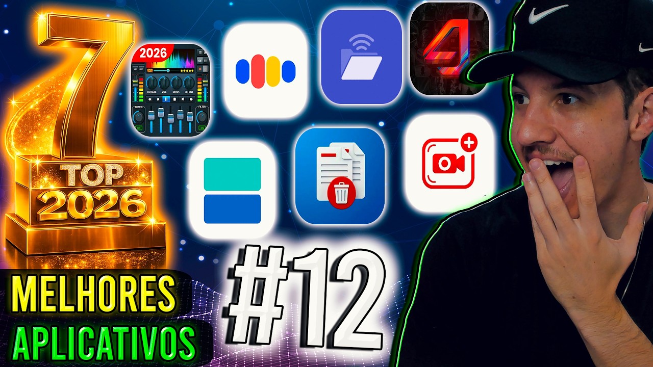 7 APLICATIVOS NOVOS para CELULAR em 2026 #12