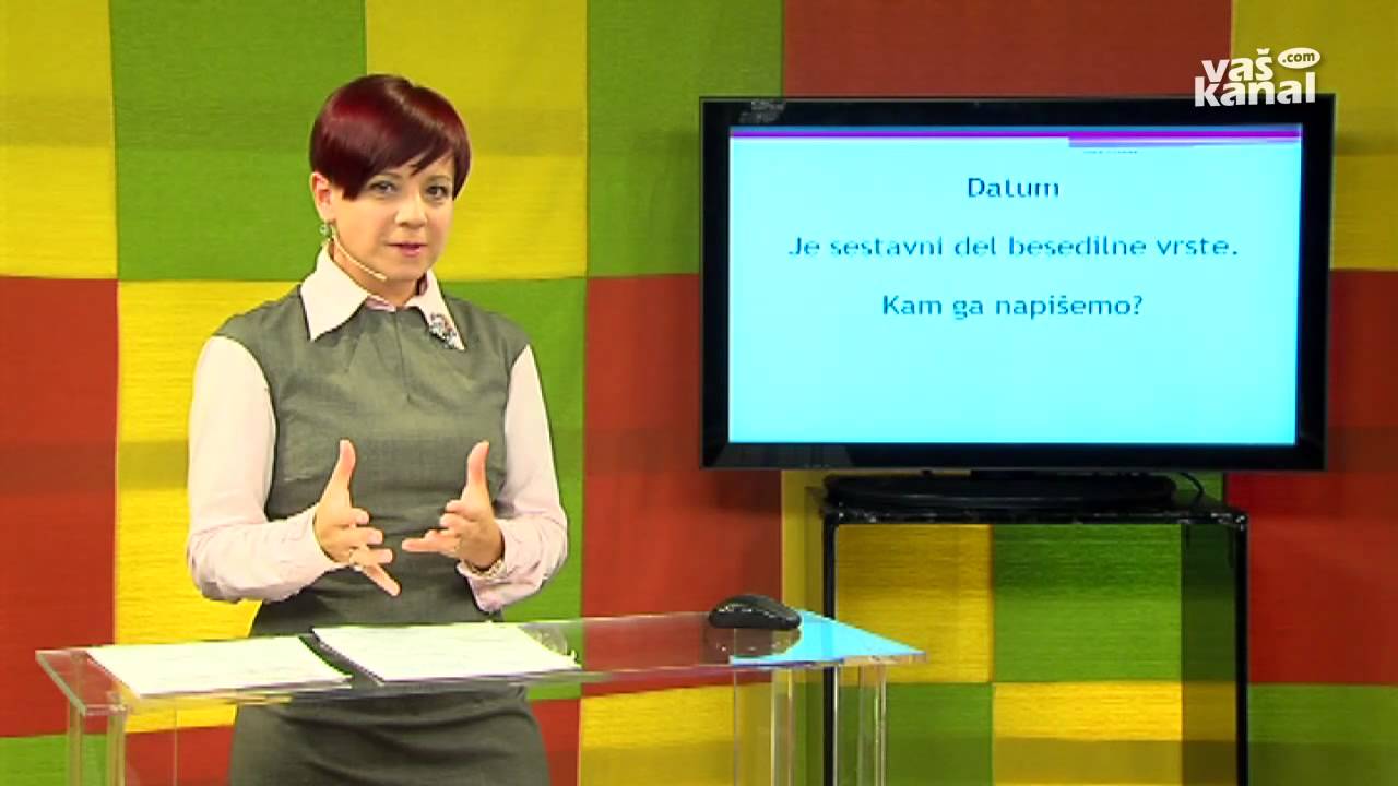 Moja slovenščina: 20. november 2012