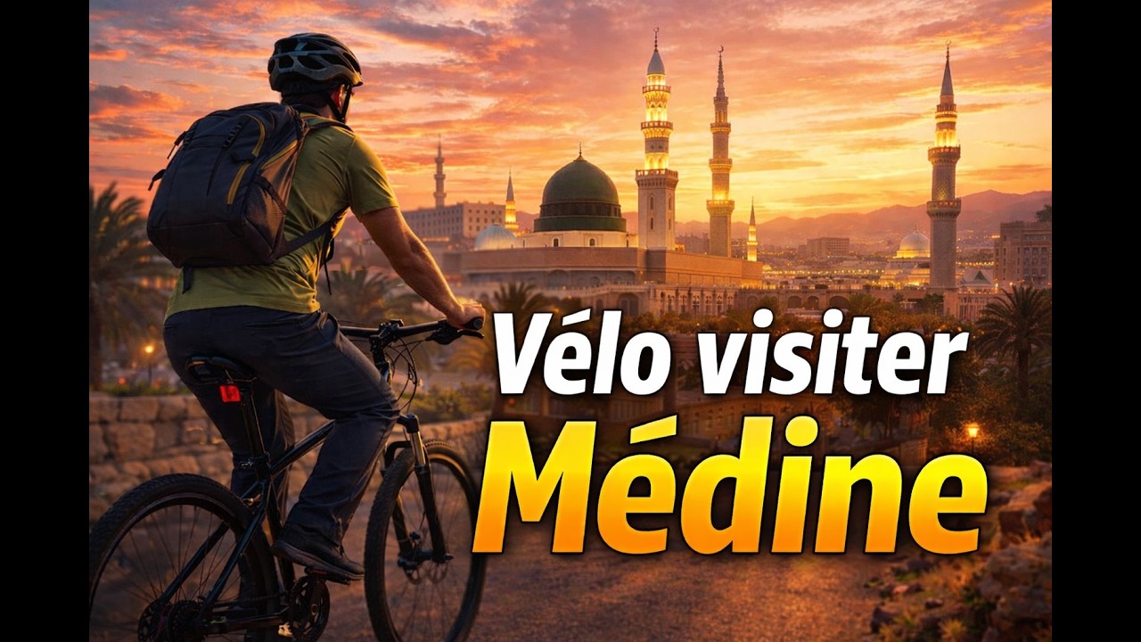 MÉDINE 2026 :Visite Complète de TOUS les Lieux Historiques En Vélo (Al-Masdjid an-Nabawi,Quba,Uhud)