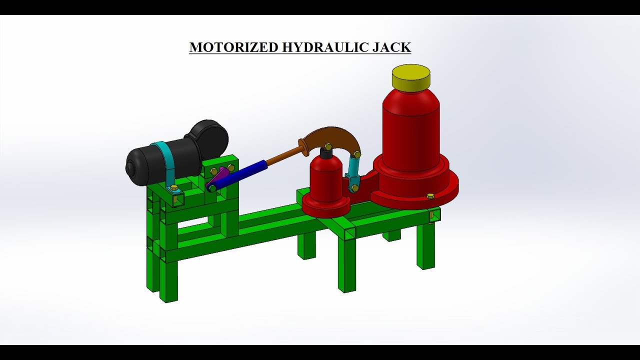 MECHANICAL PROJECT- Motorized Hydraulic Jack