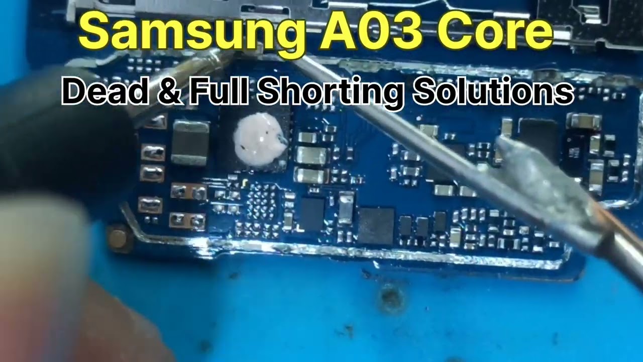 Samsung A03 Core Dead And Full Shorting Solutions #youtubeshort #youtube #fullshortvideo #subscribe