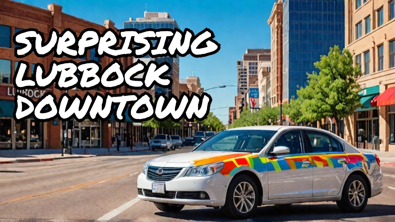 Driving Through Lubbock’s Surprising Downtown!