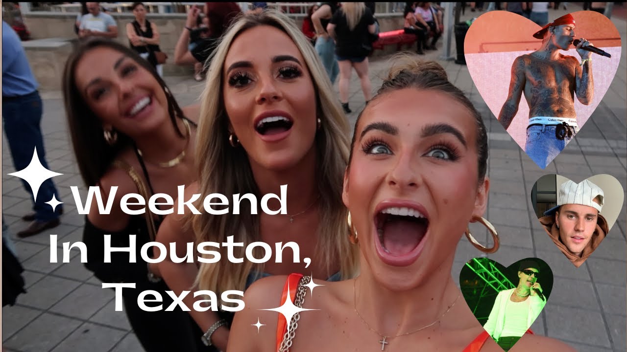 houston vlog || Justin Bieber concert