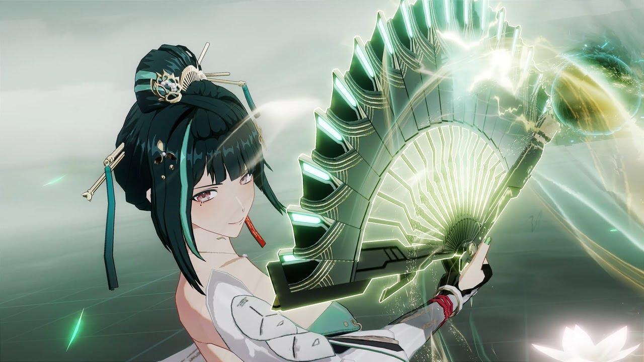 【PUNISHING: Gray Raven CN】Hanying Zitherwoe Moveset ガンエイ モーション集