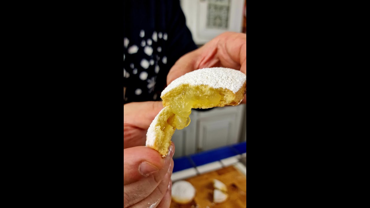 Biscotti ripieni di crema al #limone - I Fornelli di Max