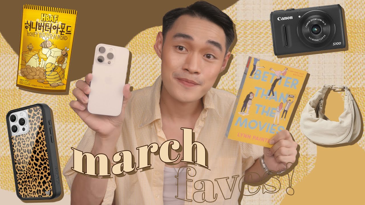 March Favorites 2025 💫 | Cedrix Eligio