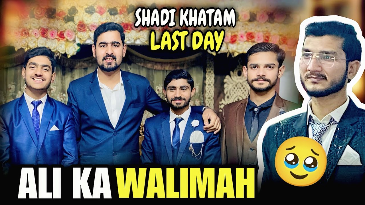 Ali Ka Walimah Vlog | Grand Walimah Night Full Coverage | Safar e Bilal