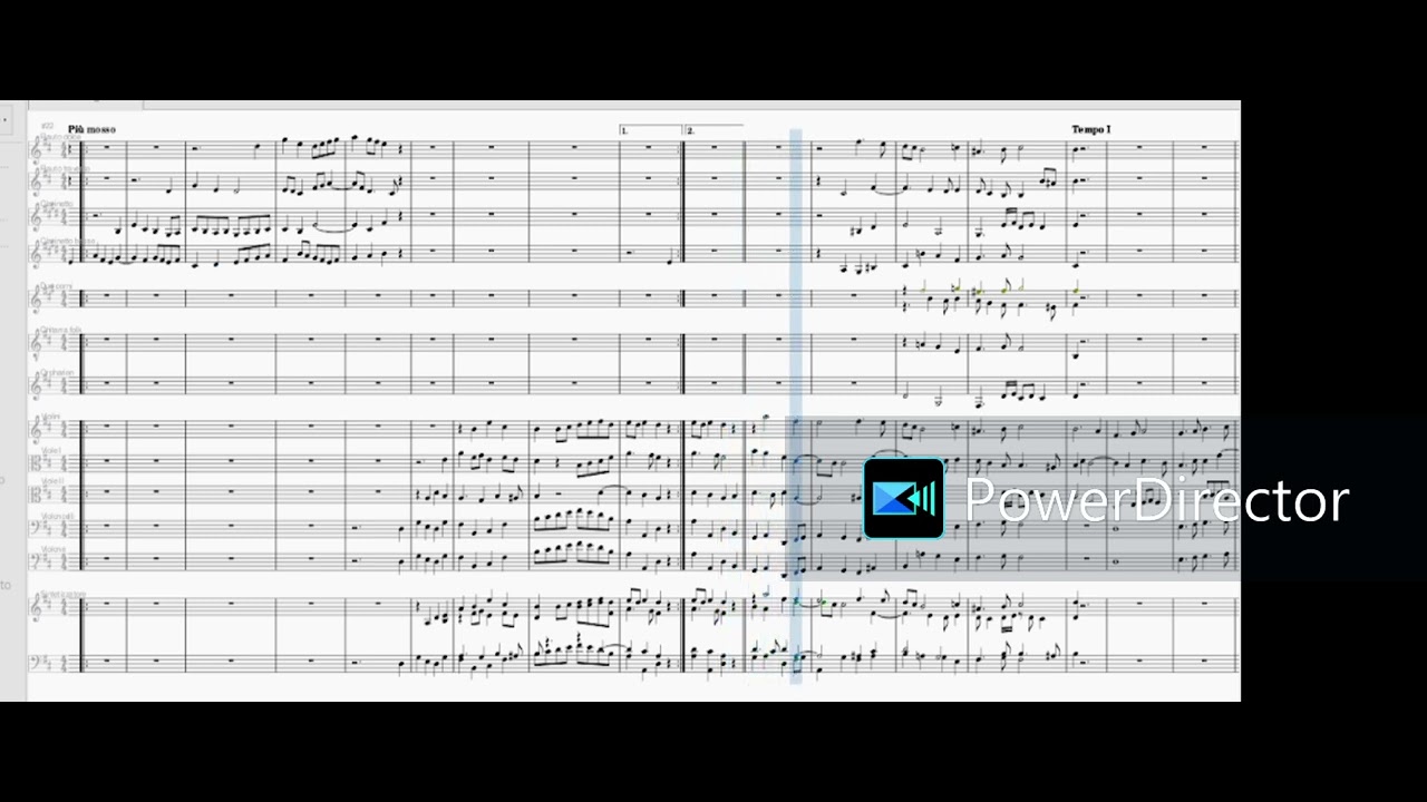 SINFONIA I (Musescore 3 demo)