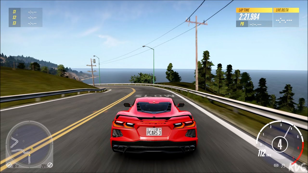 Project CARS 3 - Chevrolet Corvette Stingray 2020 - Gameplay (PS4 HD) [1080p60FPS]