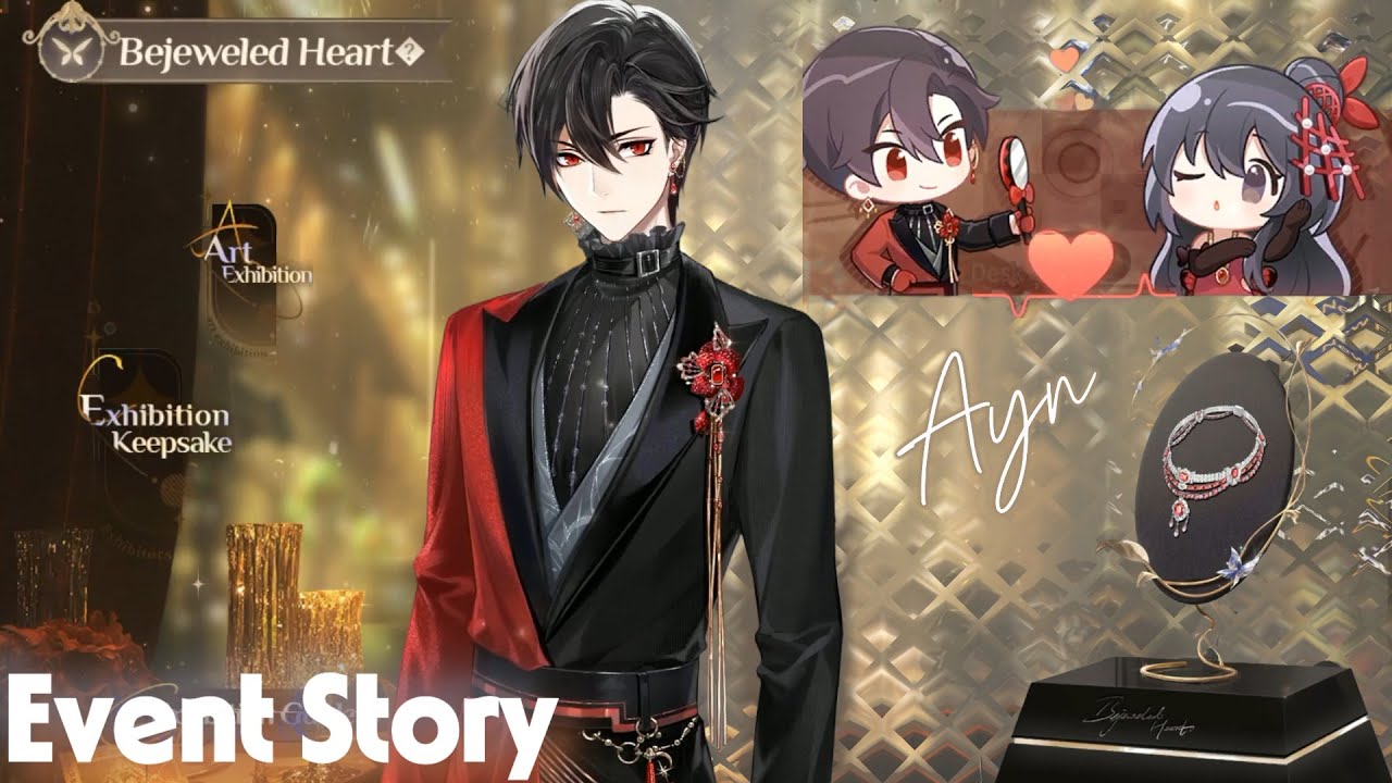 【時空の絵旅人】Lovebrush Chronicles ♡ Bejeweled Heart with Ayn | Event Story [ JP dub/ENG sub ]
