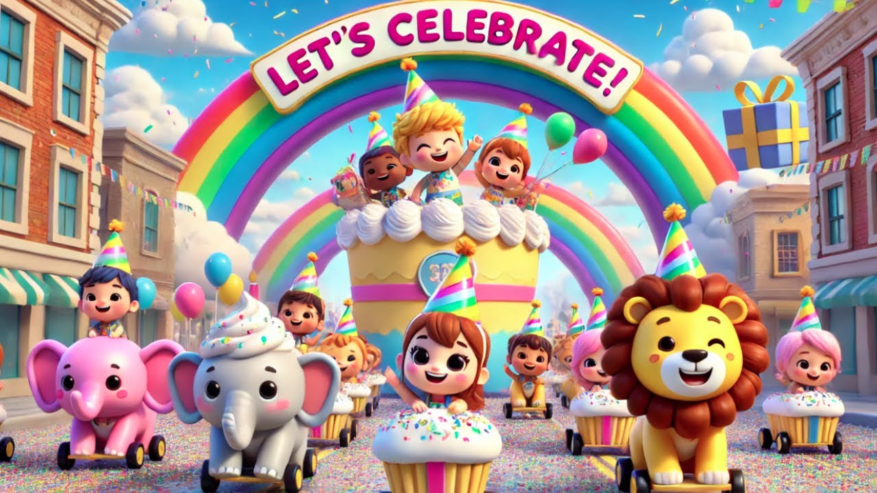 Happy Birthday To You| Sing Along & Celebrate!