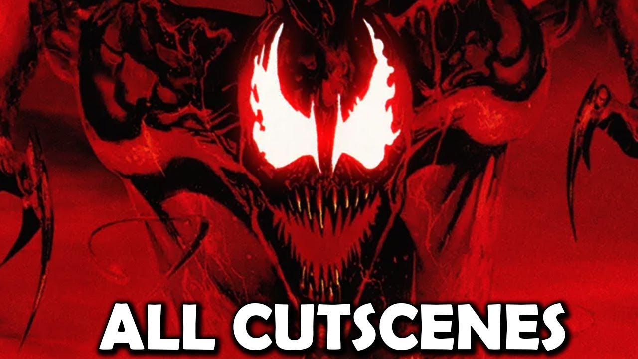 Maximum Carnage All Cutscenes Ending - Secret Cinematic Spiderman & Venom - SNES Full Story