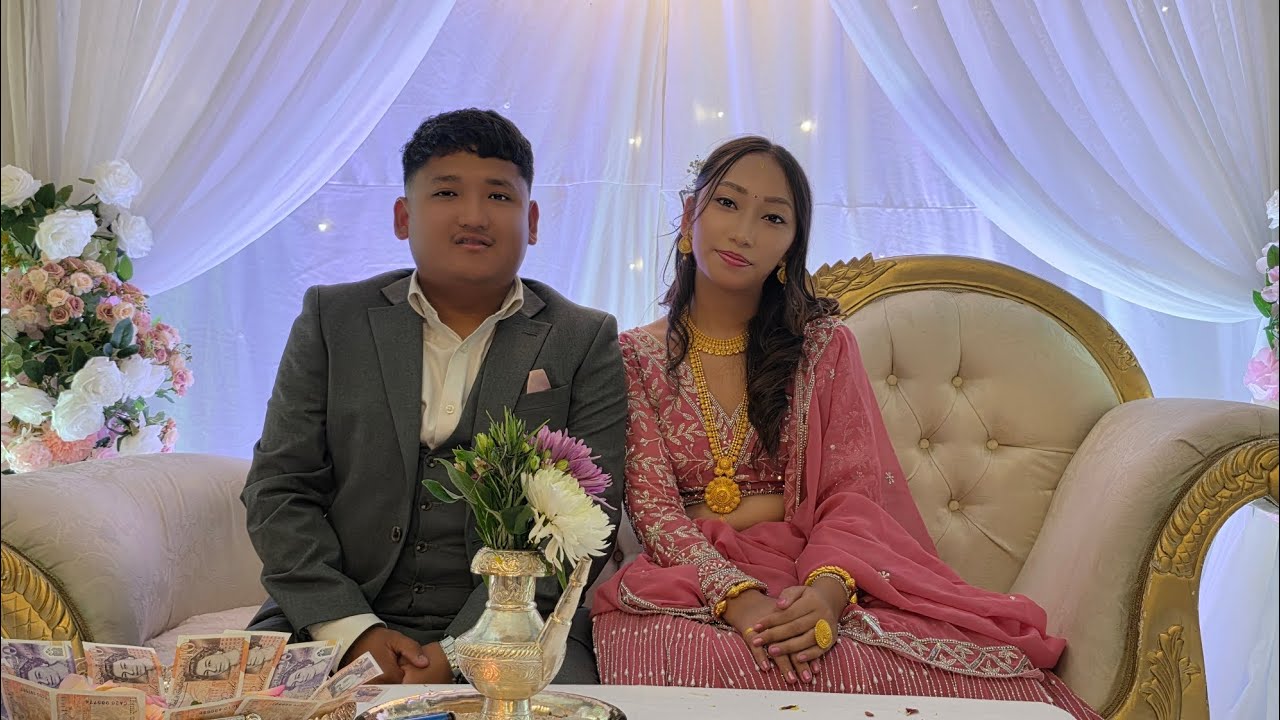 #UK marriage ceremony #Labsang vai &Leena buwari#Vibe....