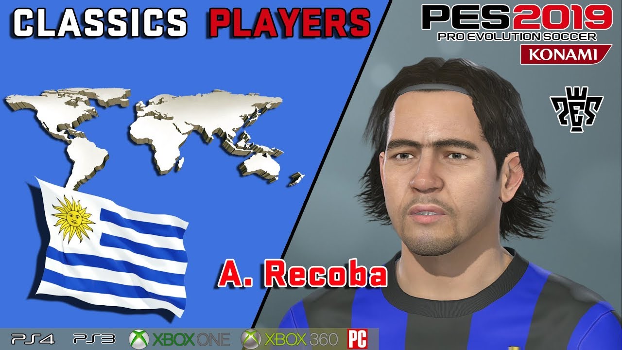 A. RECOBA face+stats (Classics Players) PES 2019