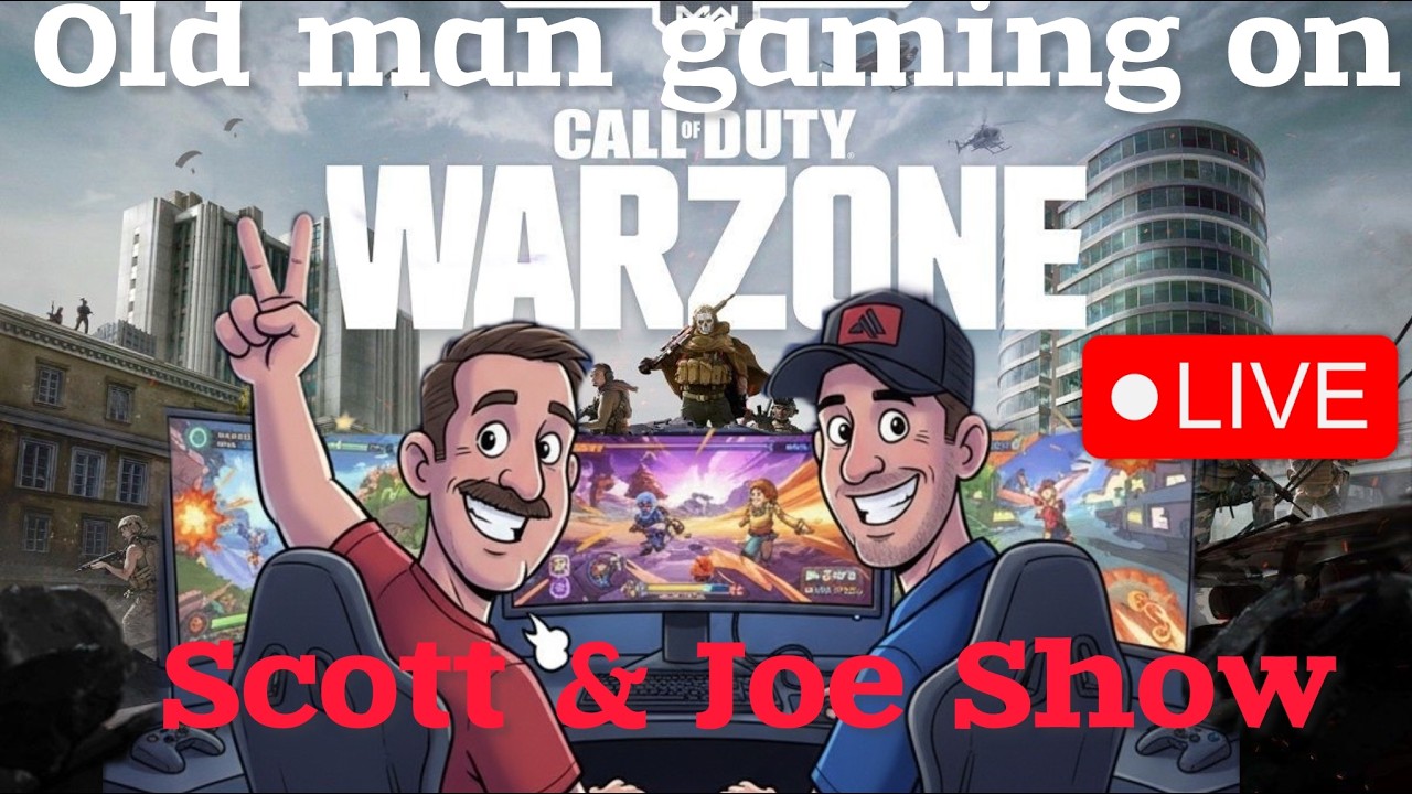 Old Guys Gaming on Warzone 20 kills + 