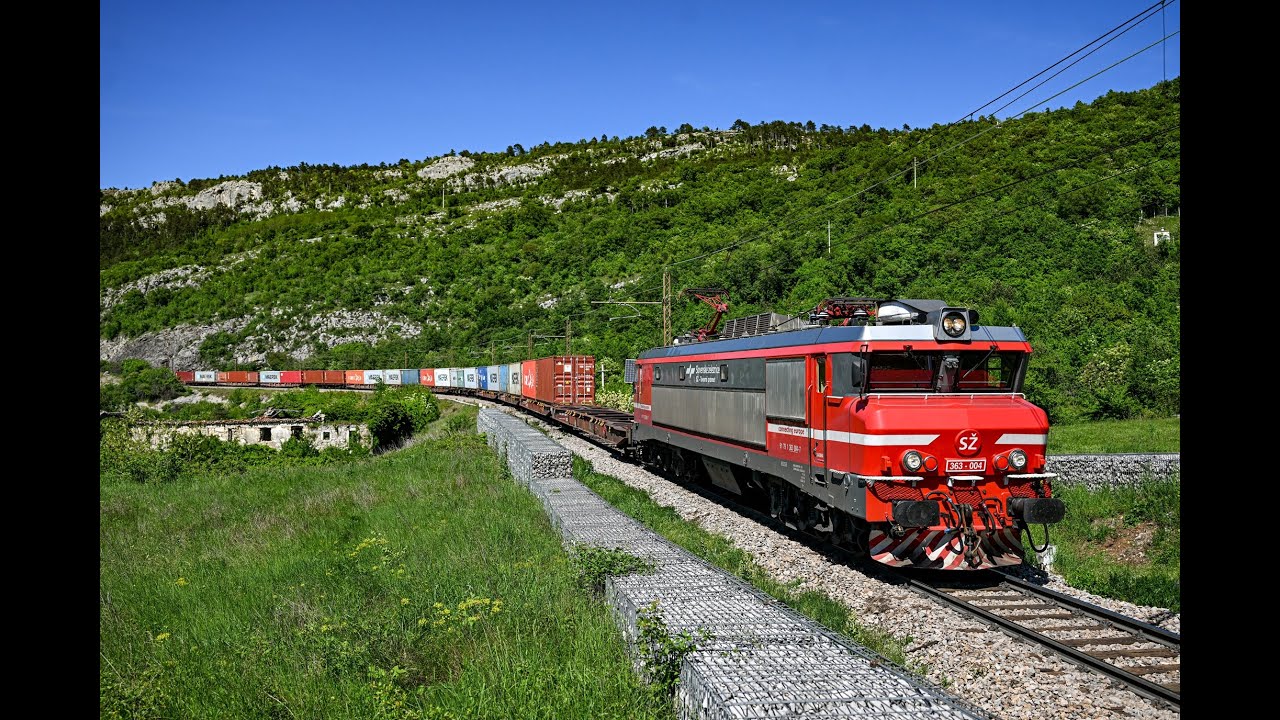 Bahnverkehr an der Koperrampe am 30.04.25 - 