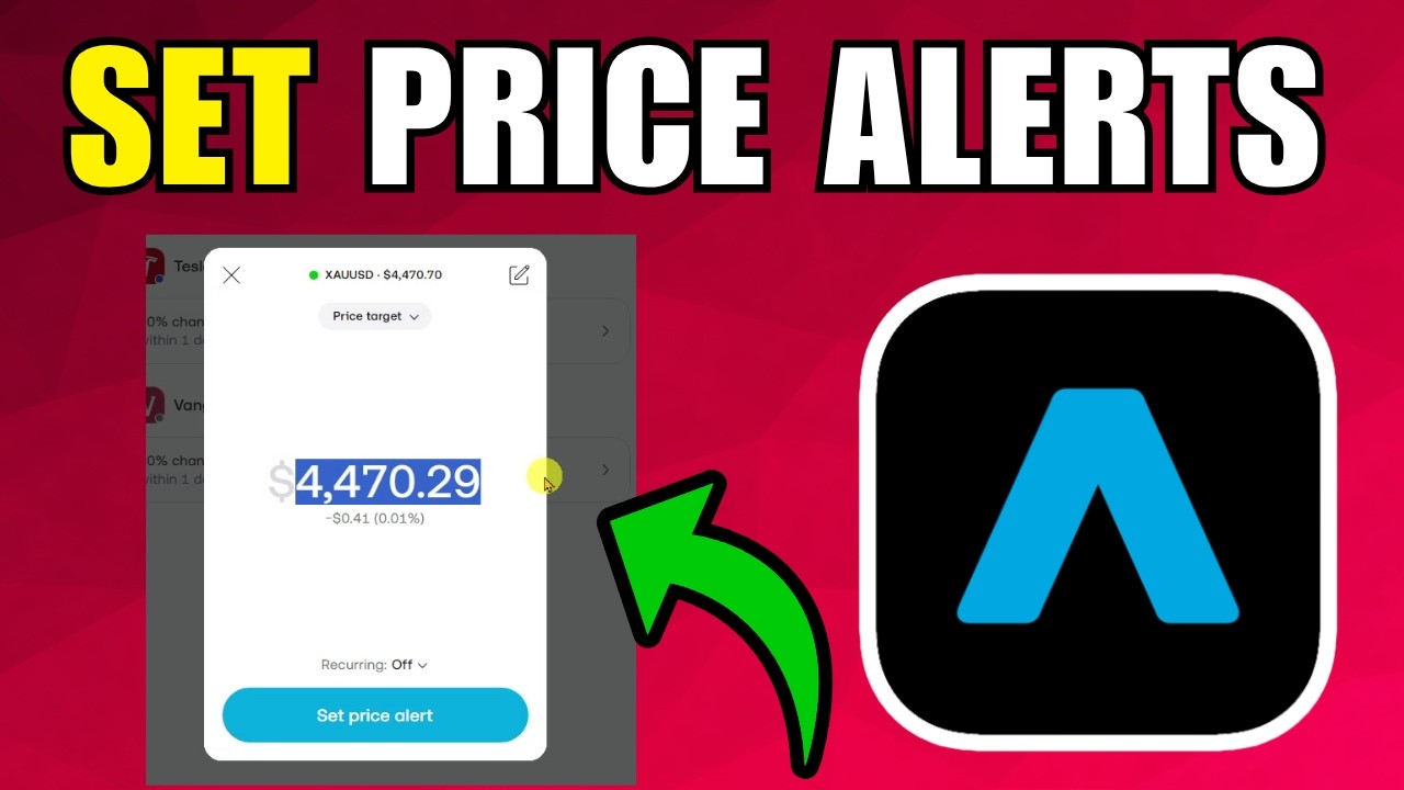 How To Set & Use Price Alerts On Trading 212 (2026) (Best Method)
