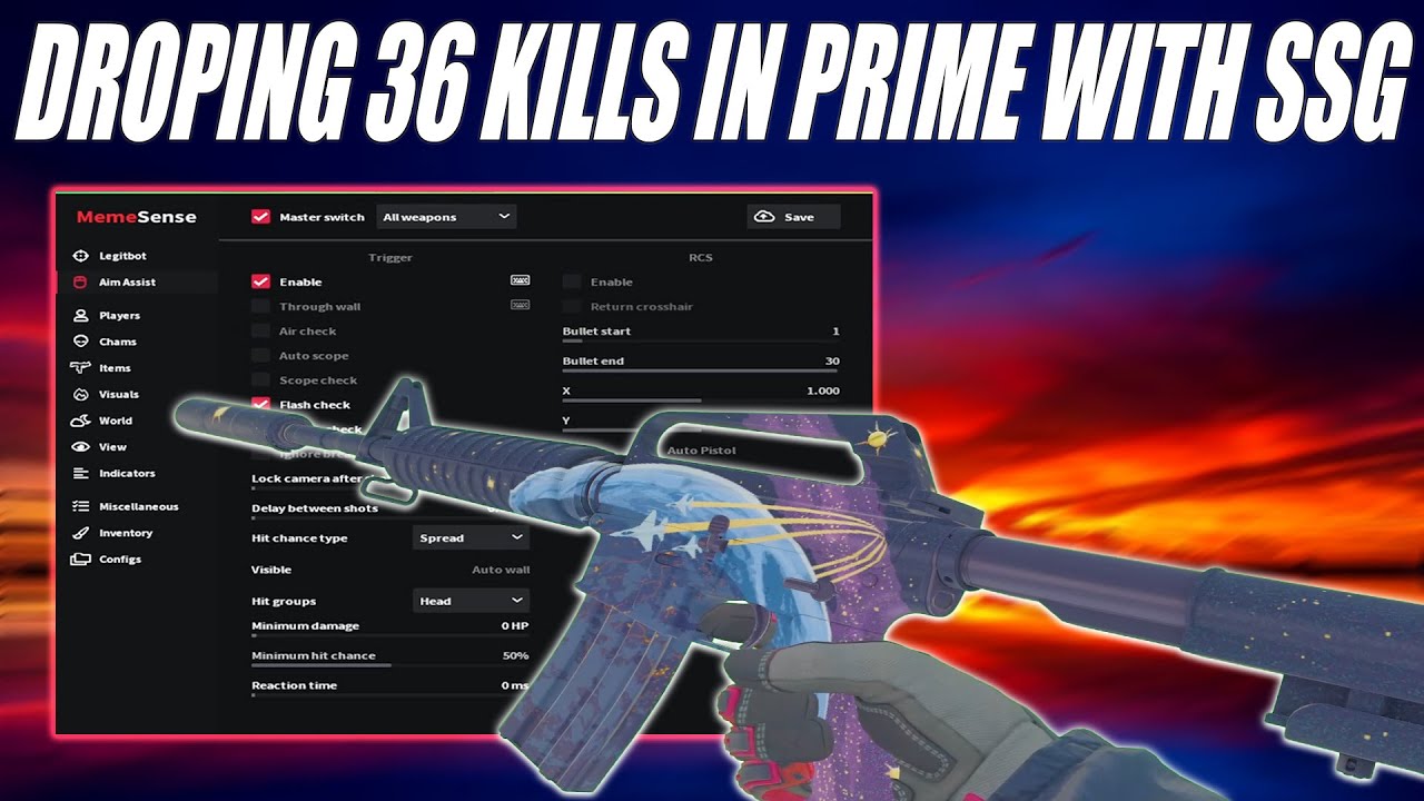 Semi Raging In Prime Lobbies With Ssg 08 | Ft. Memesense