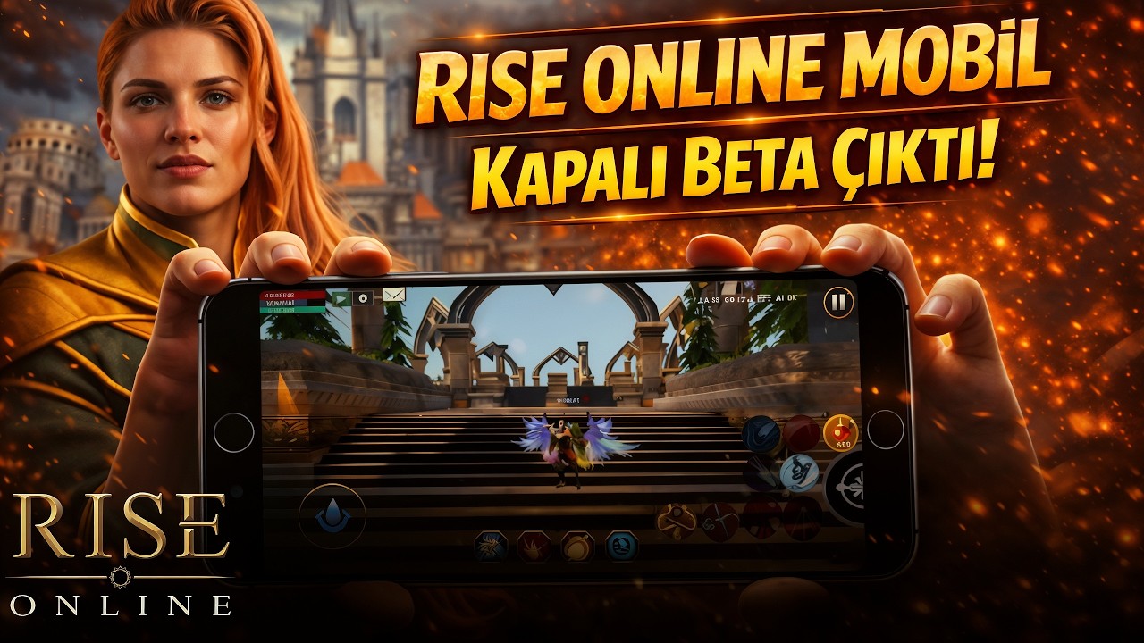 RİSE ONLİNE MOBİL KAPALI BETA ÇIKTI 🔥🔥 İLK İZLENİM | RISE ONLINE