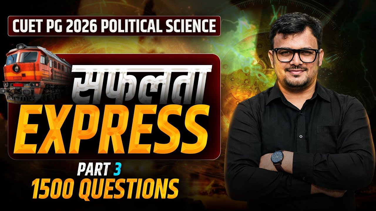 Safalta Express-3 CUET PG Political Science 2026