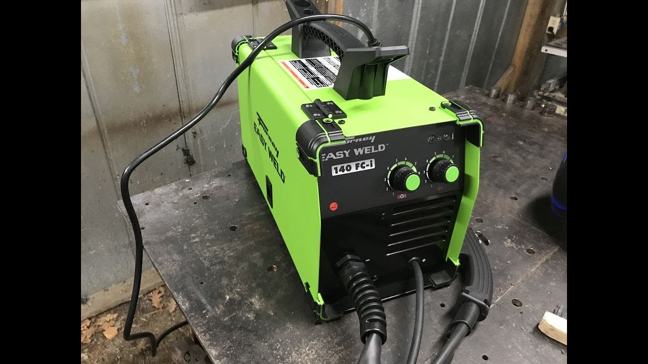 Распаковка и первые впечатления от Forney Easy Weld 140FC-i