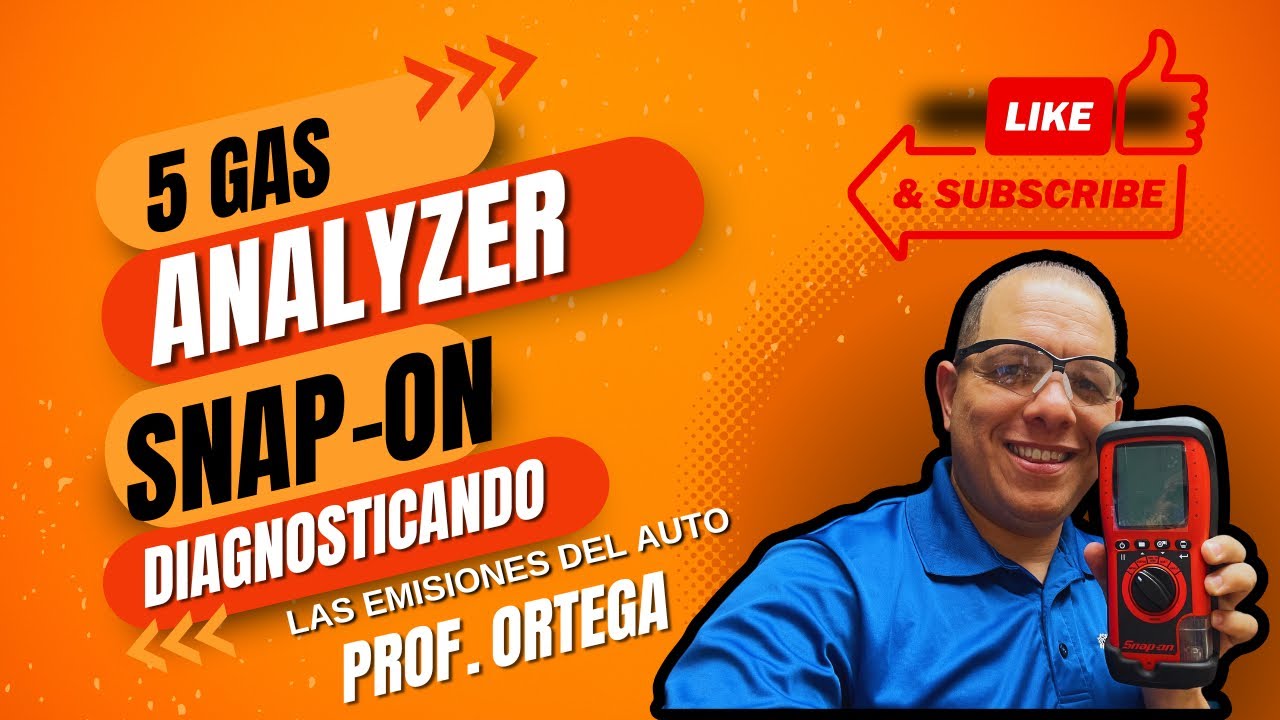 5 Gas Analyzer Snap-on Parte 1