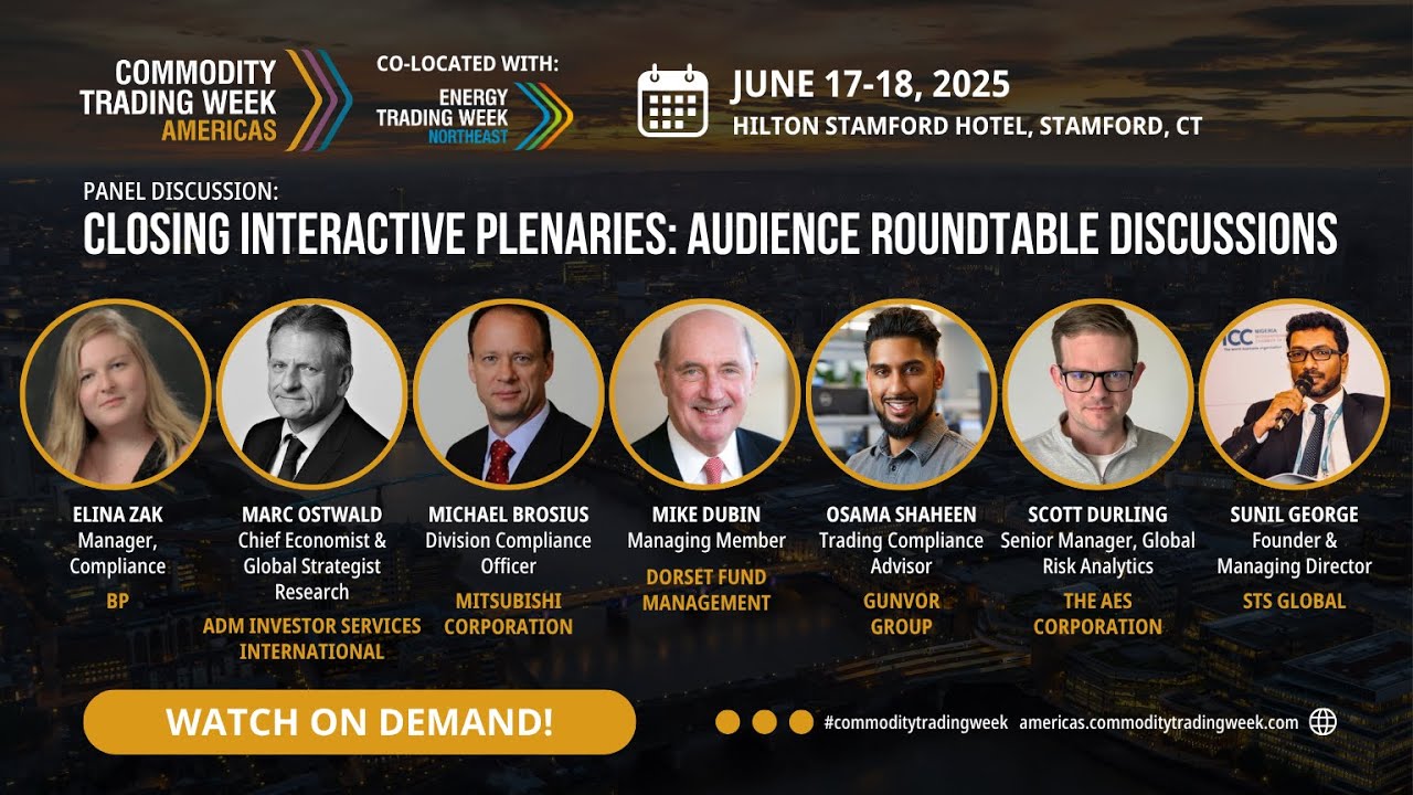 Closing interactive plenaries: Audience roundtable discussions