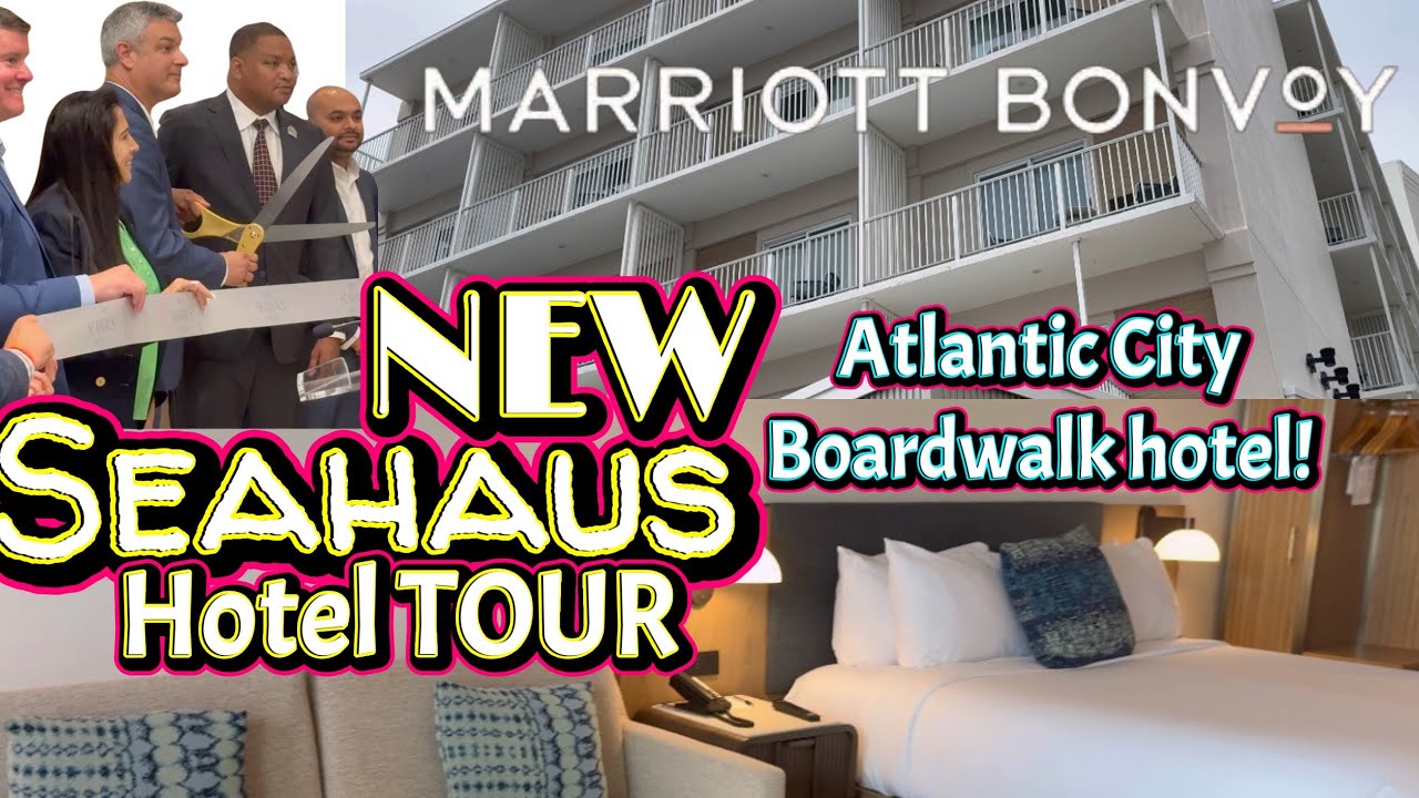 Seahaus Hotel Atlantic City Boardwalk Grand Opening Tour! 