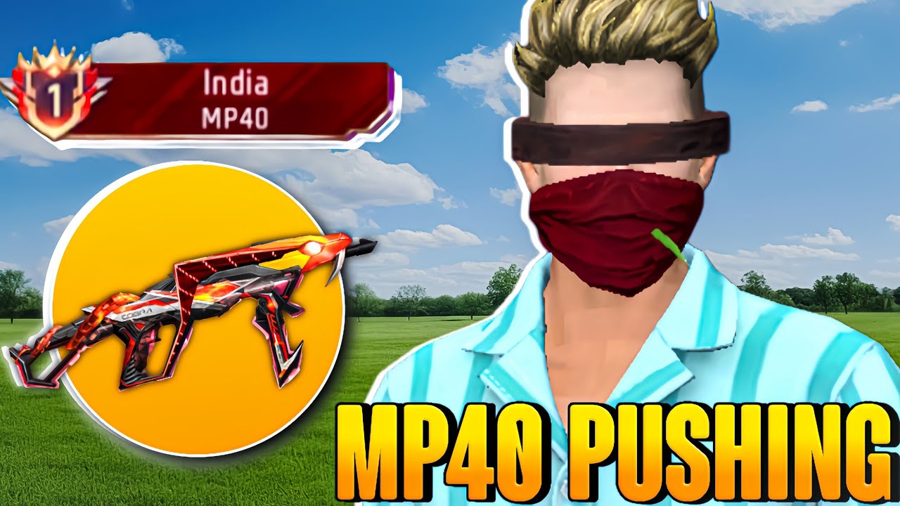 India Top 1 MP40 Weapon Glory Pushing 