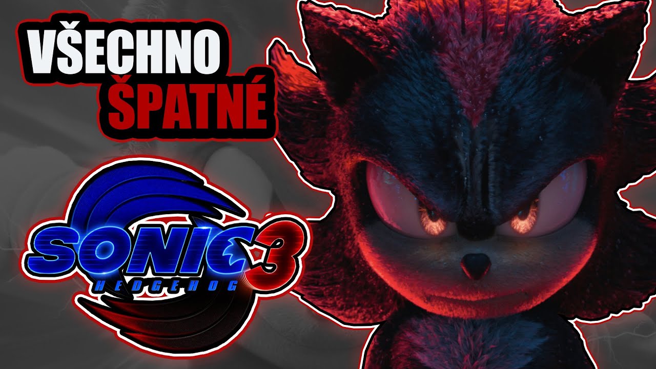Všechno ŠPATNÉ ve filmu Ježek Sonic 3