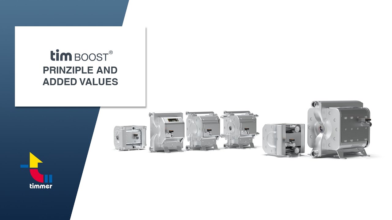 timBOOST high-pressure double diaphragm pump – how it works & advantages