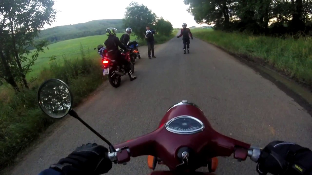 Jawa 250 vs Honda cbr 125, sprint, 0-100km/h
