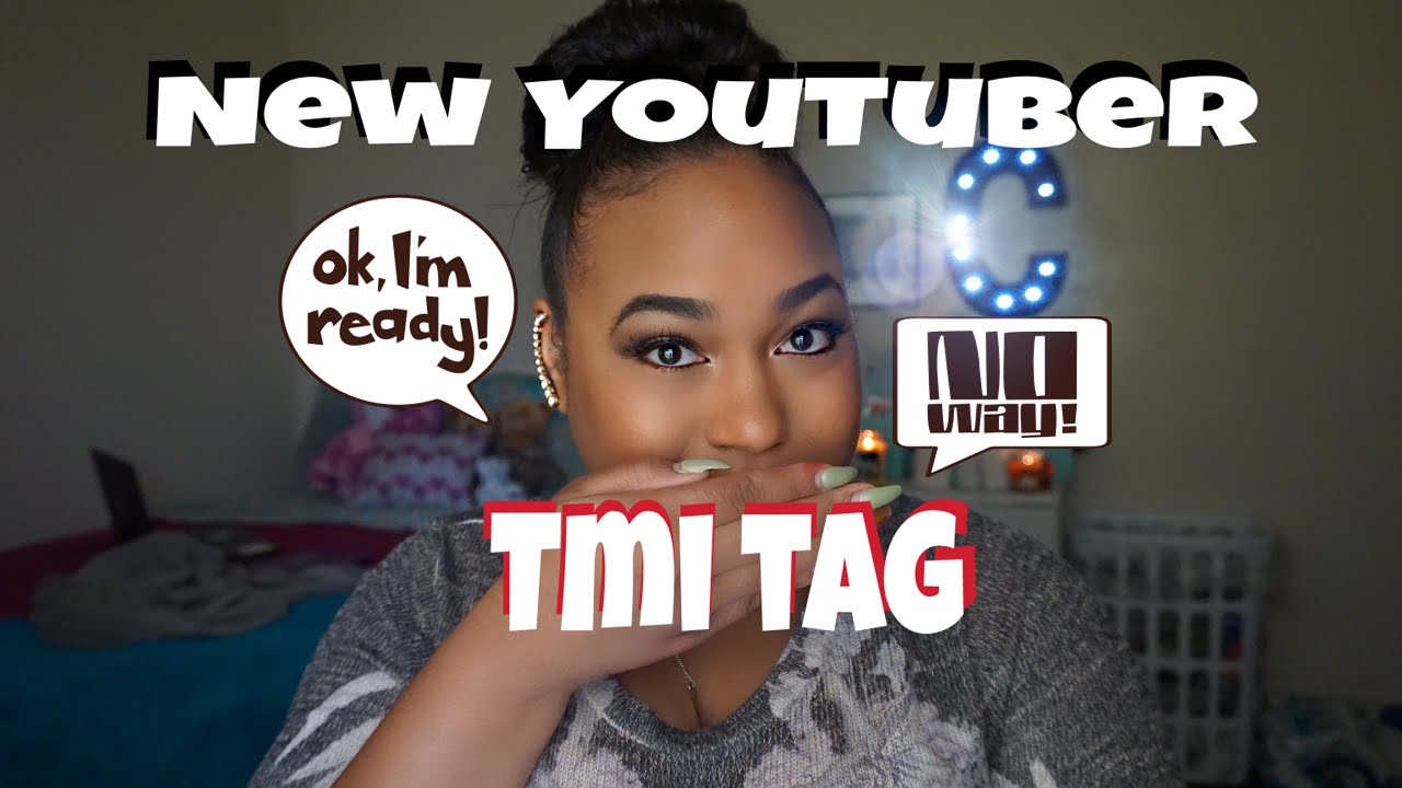 New YouTuber/ TMI TAG (Jamaican, Married at 21 &13 Brothers and Sisters) | CHANTYSHINE