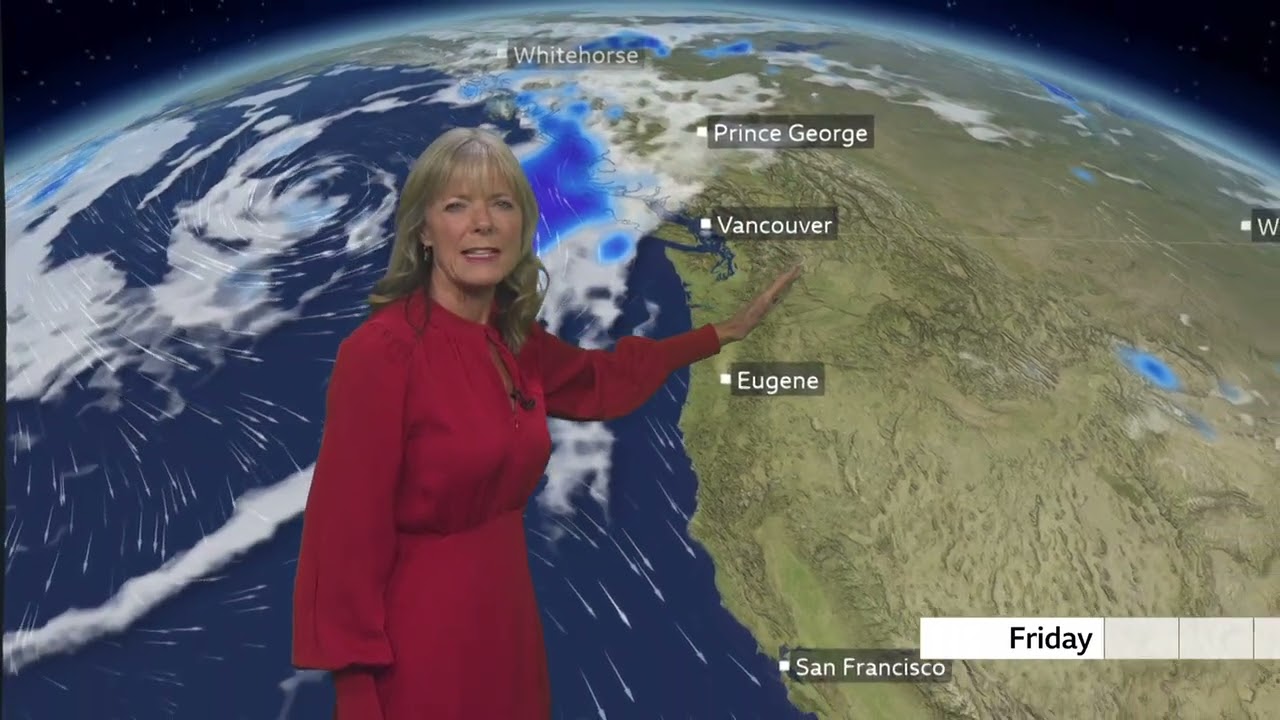 BBC Weather today in NORTH AMERICA - July 31st, 2026