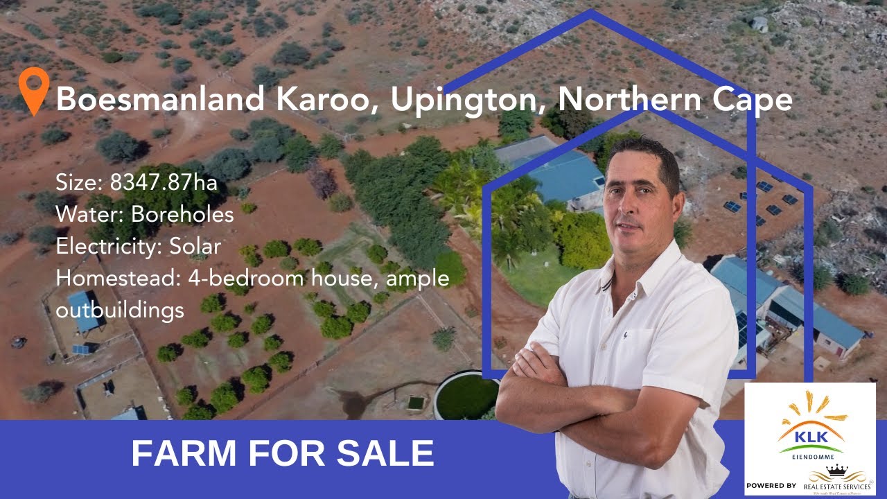 Well-Developed Livestock & Game Farm for Sale – Near Groblershoop, Northern Cape