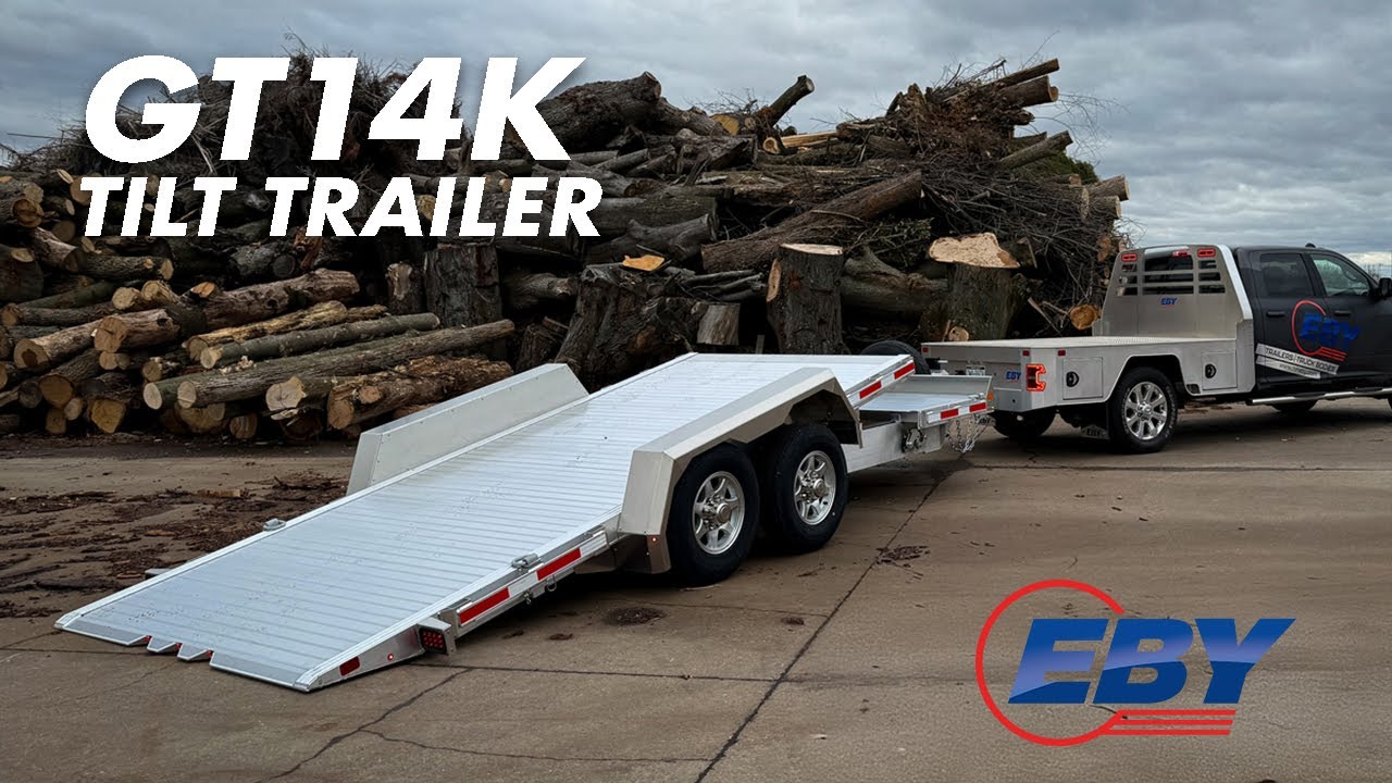 Eby GT14K Tilt Trailer - Product Overview