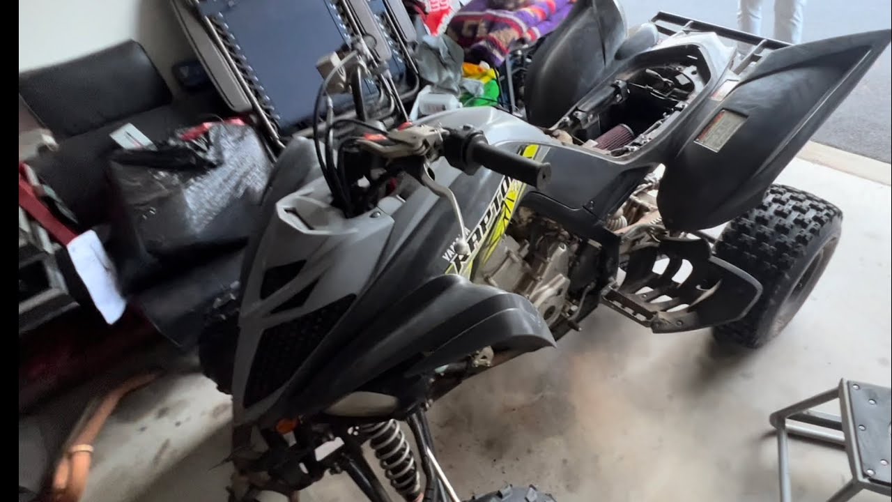2019 RAPTOR 700 UPGRADES!!! Exhaust header, and tuner!!! ALL FROM BIG GUN!!!