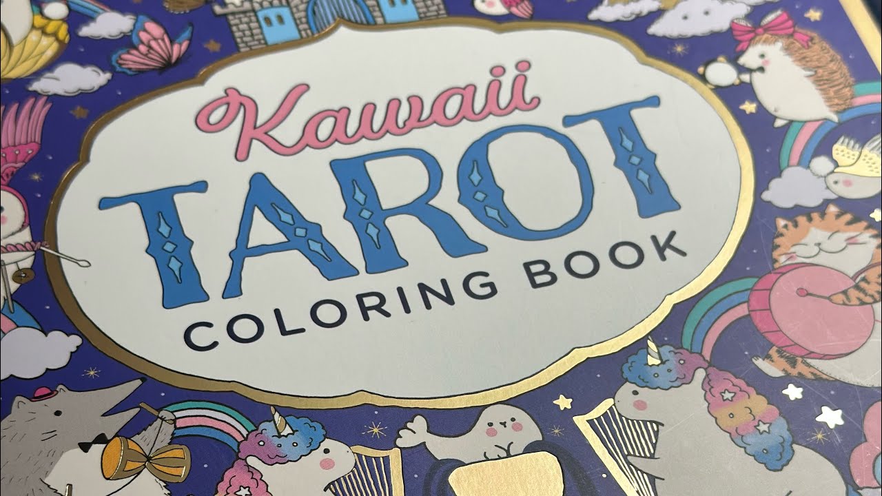 Color and Chat with me in Kawaii Tarot by Lulu Mayo #Lulumayo #kawaiitarot