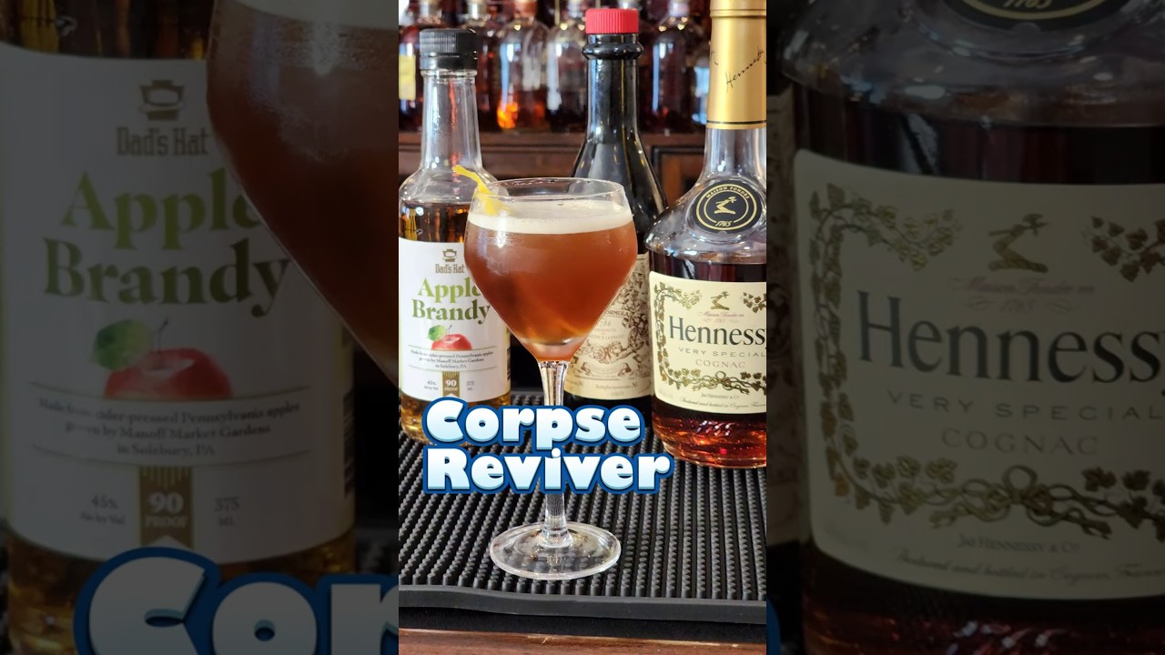 This Cognac Corpse Reviver No. 1 Is Dark, Boozy, and Absolutely Perfect