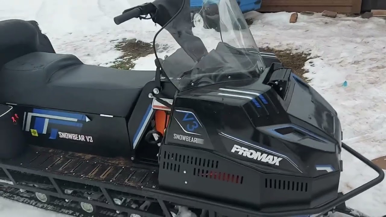 Снегоход Promax Snowbear V3 от X-Motors за 475 ТЫС РУБ чуть не убил меня!
