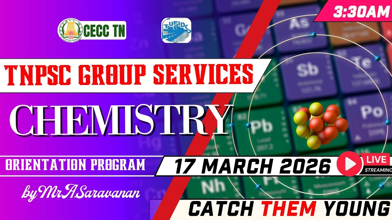 Chemistry | TNPSC  2026–27 | LIVE Doubt Clearing Session