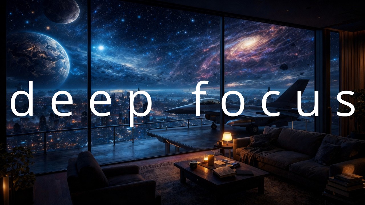 F-16 Hyperfocus Mode ✈️ 1 Hour of Extreme Concentration Music for Deep Work