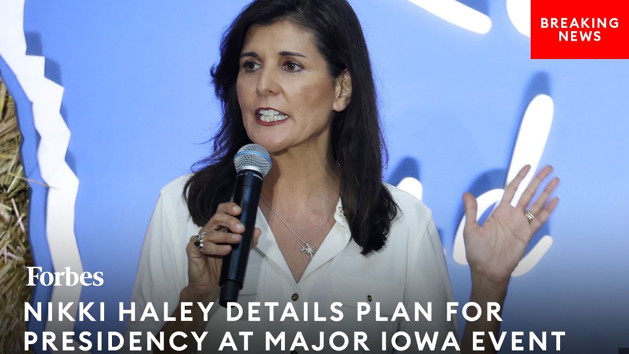 'No More Whining, No More Complaning': Nikki Haley Outlines Plan For Presidency At Key Iowa Event