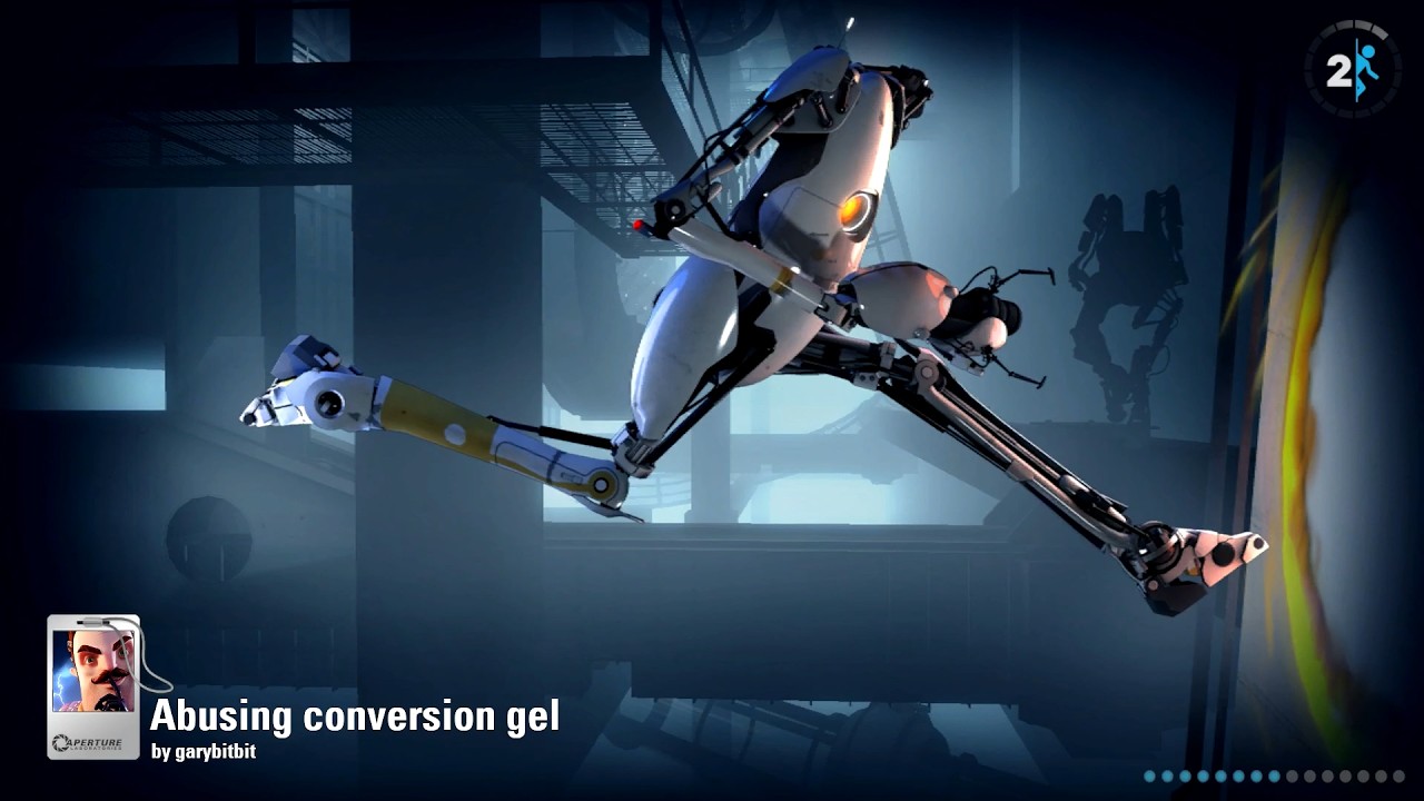Abusing conversion gel by garybitbit [Portal 2 - Community Chamber]