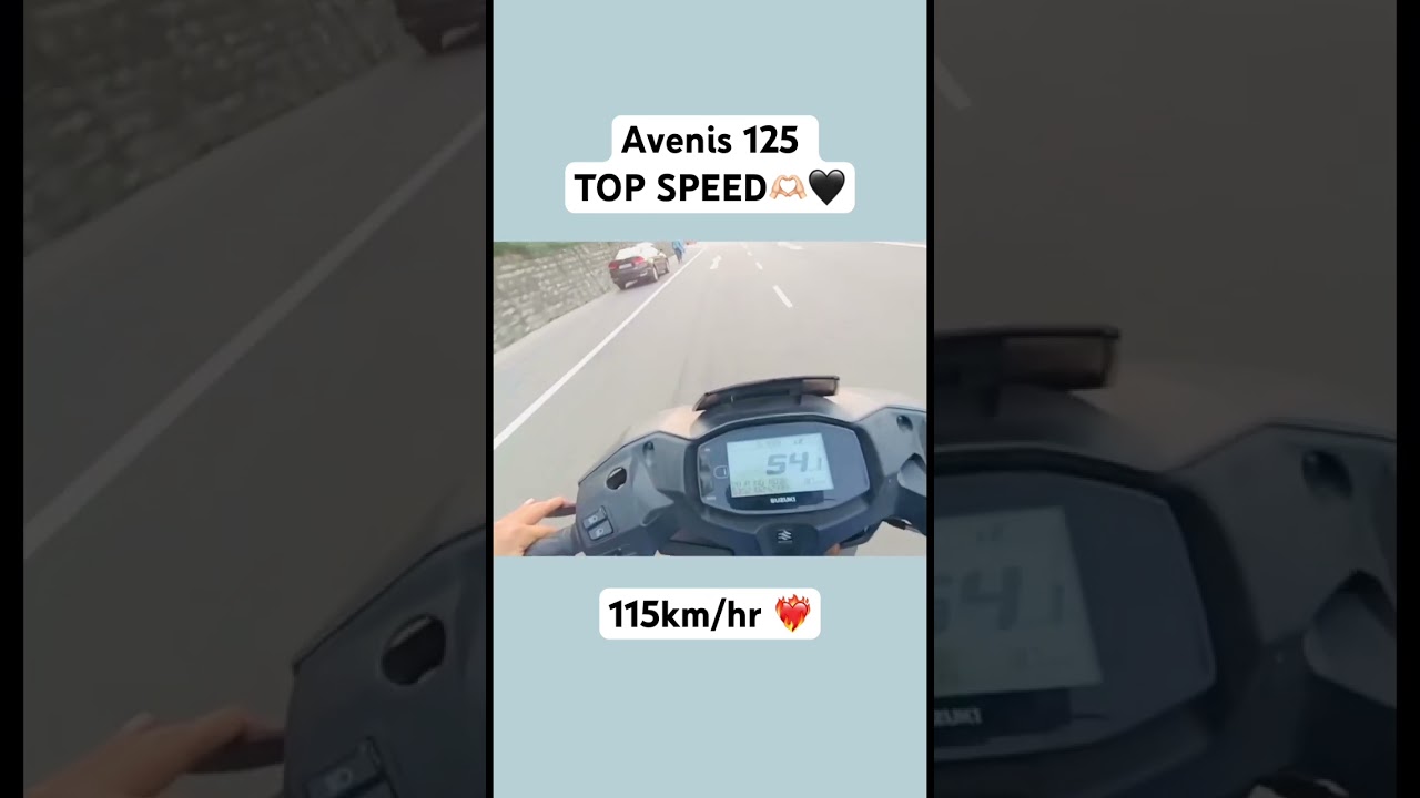 Максимальная скорость Suzuki Avenis 125 || #suzukiavenis125 #avenis125topspeed #bikkytheexplorer