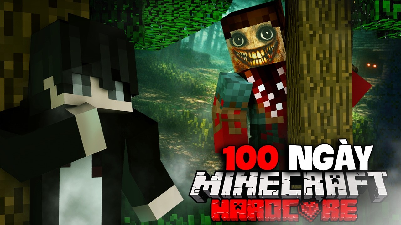 100 NGÀY MINECRAFT FROM THE WOODS | SỐNG SÓT KHỎI KHU RỪNG ĐẦY U ÁM VÀ ĐÁNG SỢ SIÊU KHÓ !!?